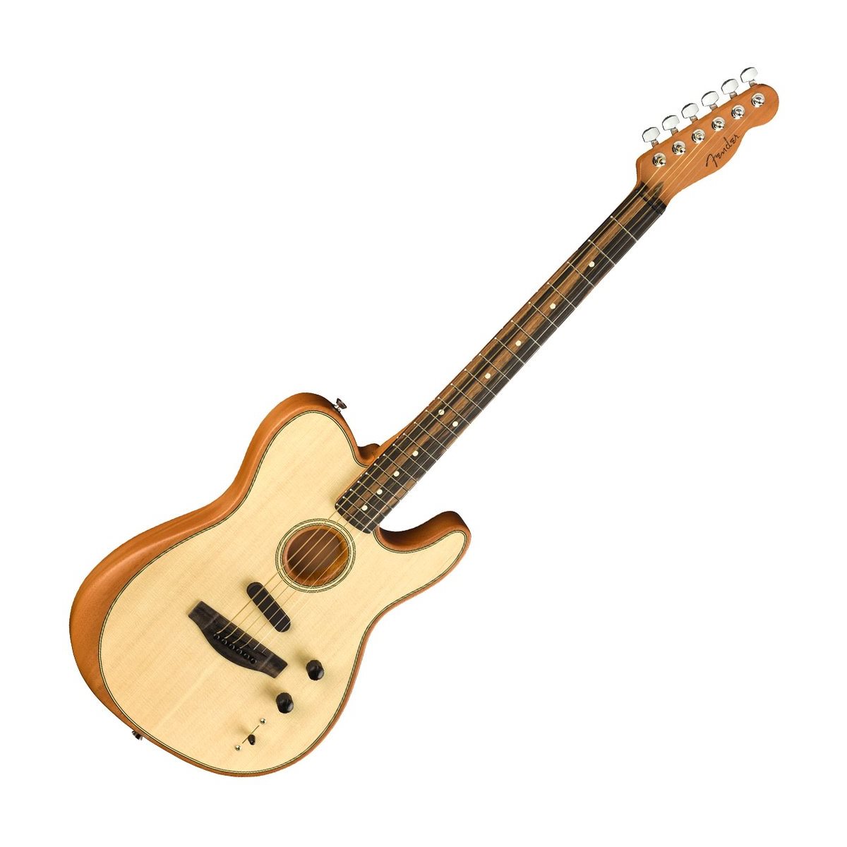 FENDER - American Acoustasonic Telecaster - Naturel