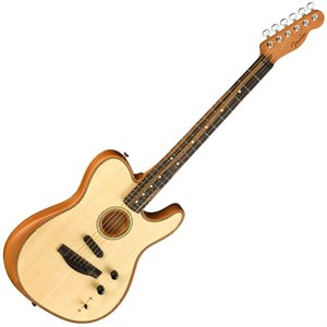 FENDER - American Acoustasonic Telecaster - Naturel