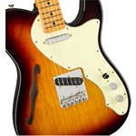 FENDER - American Original 60s Telecaster® Thinline, Touche en érable - 3 Color Sunburst