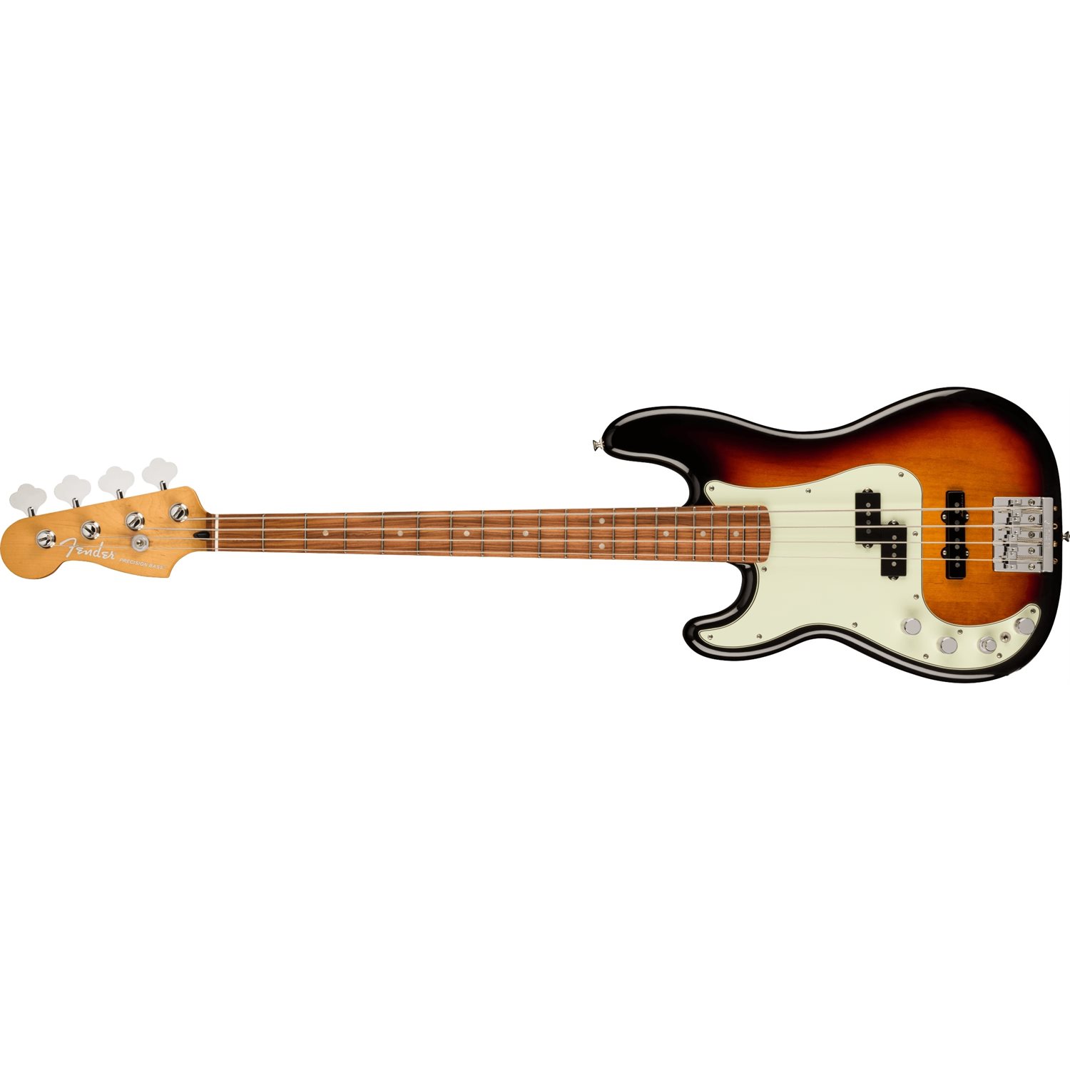 FENDER - Player Plus Precision Bass®, Left-Hand, Pau Ferro Fingerboard - 3-Color Sunburst