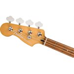 FENDER - Basse électrique Player Plus Precision, gauchère, touche en Pau Ferro - 3-Color Sunburst