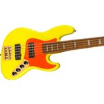 FENDER - MonoNeon Jazz Bass® V, Maple Fingerboard - Neon Yellow