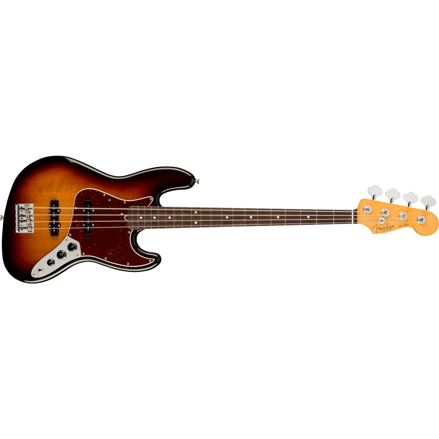 FENDER - American Professional II Jazz Bass®, Touche en palissandre - 3-Color Sunburst