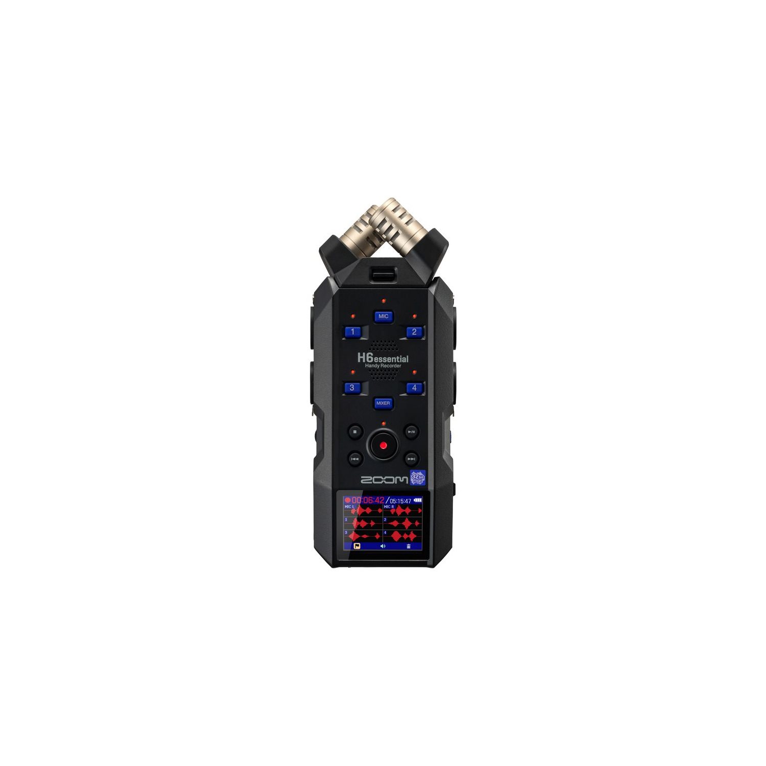 ZOOM - Z-H6E - Enregistreur pratique H6essential avec 6 pistes et enregistrement flottant 32 bits