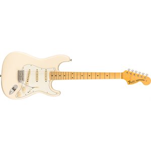 FENDER - JV MODIFIED '60S STRATOCASTER®, Touche en érable - Olympic White