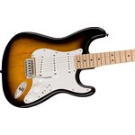 FENDER - Squier Sonic™ Stratocaster®, Touche en érable, pickguard blanc - 2-Color Sunburst