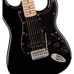 FENDER - Squier Sonic™ Stratocaster® HSS, Touche en érable, pickguard noir - noir