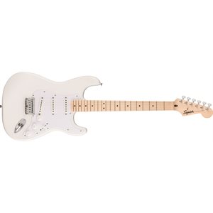 FENDER - Squier Sonic™ Stratocaster® HT, Touche en érable, pickguard blanc - Arctic White
