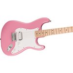 FENDER - Squier Sonic™ Stratocaster® HT H, Maple Fingerboard, White Pickguard - Flash Pink