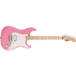 FENDER - Squier Sonic™ Stratocaster® HT H, Maple Fingerboard, White Pickguard - Flash Pink