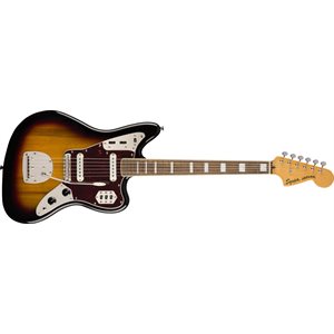 FENDER - Classic Vibe '70s Jaguar®, Touche en laurier - 3-Color Sunburst