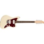 FENDER - Paranormal Jazzmaster® XII, Laurel Fingerboard, Tortoiseshell Pickguard - Olympic White