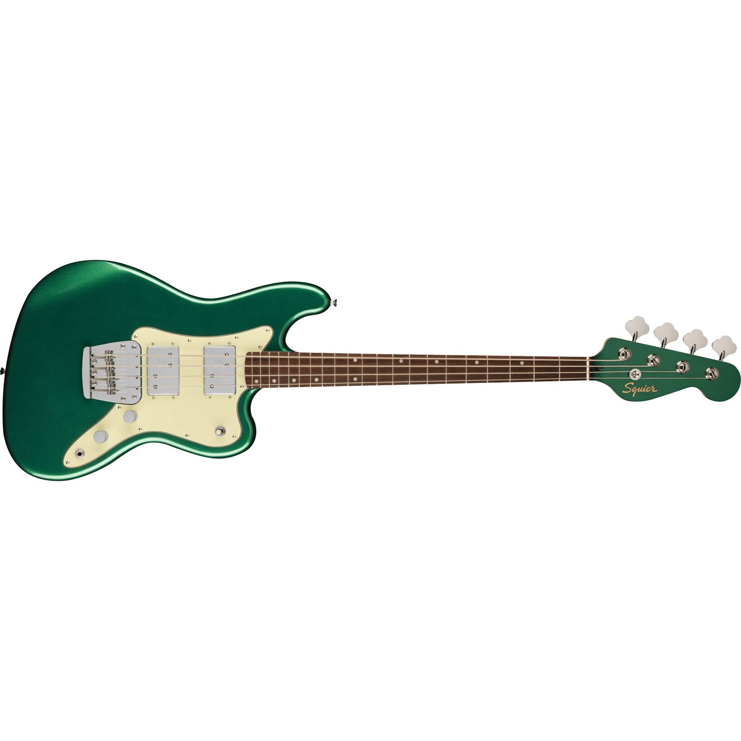 FENDER - Paranormal Rascal Bass HH, Laurel Fingerboard, Mint Pickguard - Sherwood Green