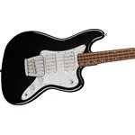 FENDER - Paranormal Rascal Bass HH, Laurel Fingerboard, White Pearloid Pickguard - Metallic Black