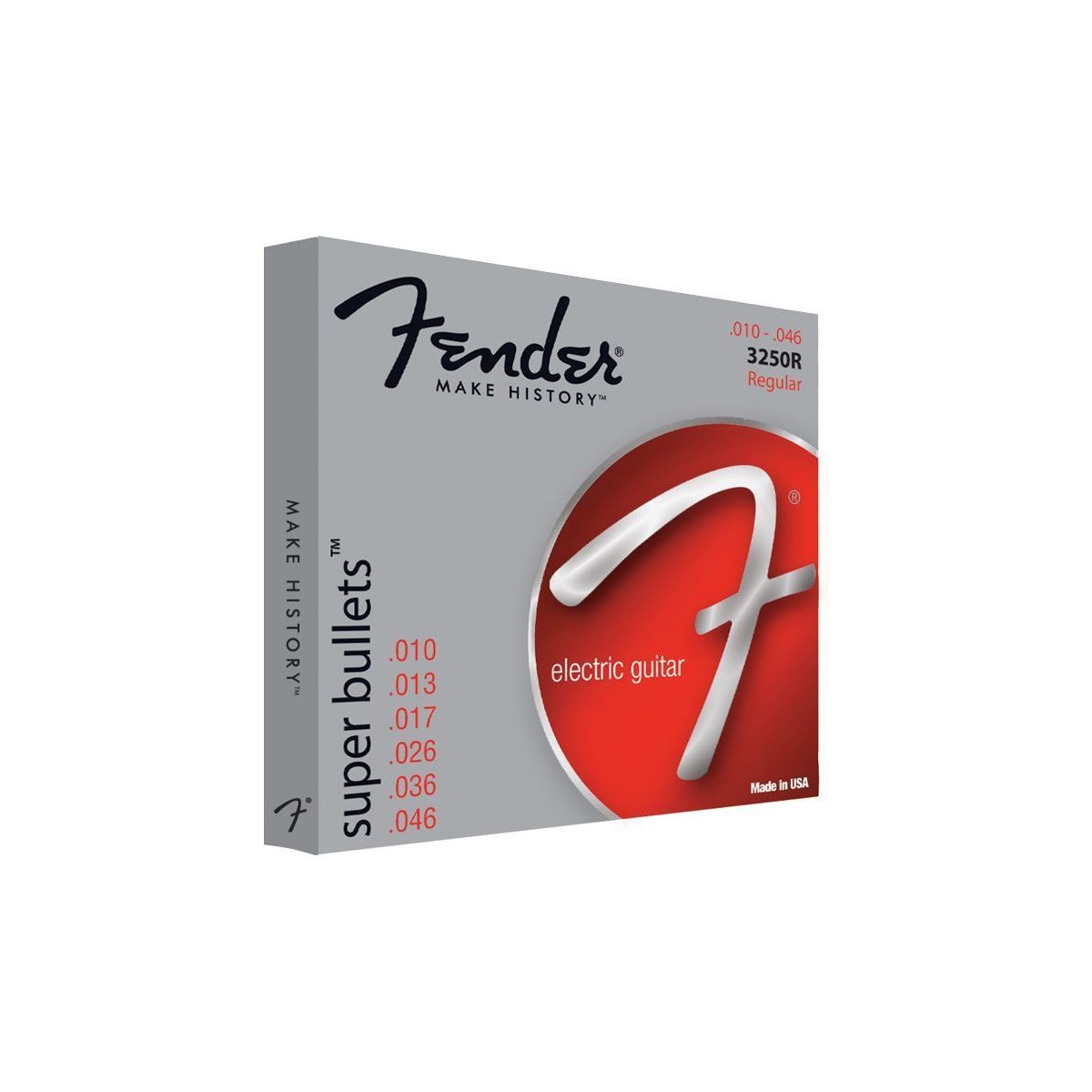 FENDER - 3250 SUPER BULLETS® - cordes de guitare électrique - 10-46