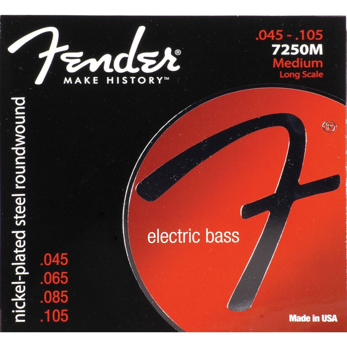 fender 7250m bass strings