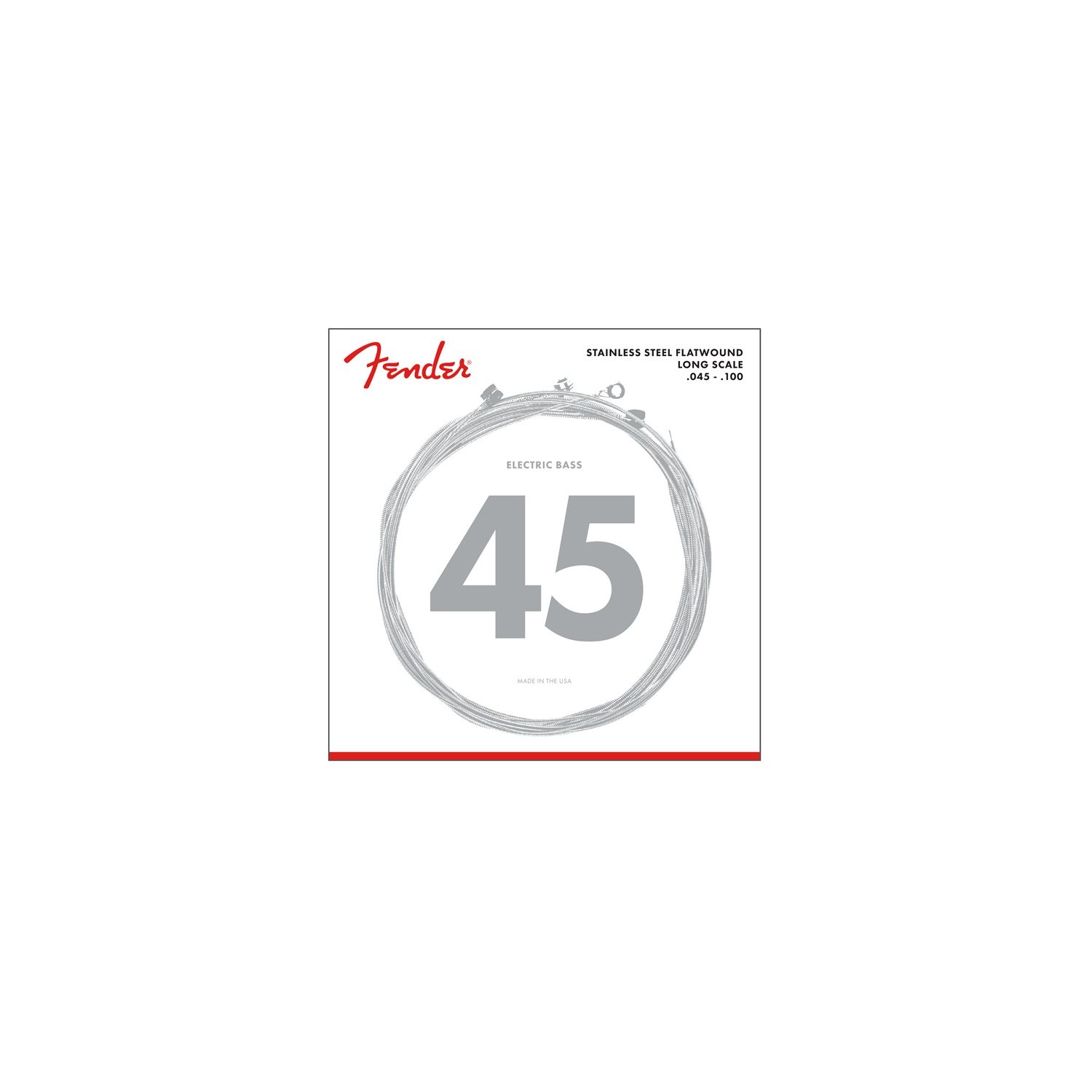 FENDER - 9050L GENUINE FALTWOUND - electric bass strings - 4 strings - 45-100