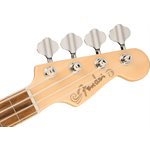 FENDER - Fullerton Precision Bass® Uke, Walnut Fingerboard, Tortoiseshell Pickguard - Olympic White