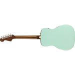 FENDER - Malibu Player, Touche en noyer - Aqua Splash