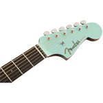 FENDER - Malibu Player, Touche en noyer - Aqua Splash