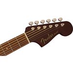 FENDER - Malibu Player, Touche en noyer, Pickguard doré - Naturel