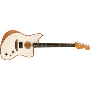 FENDER - AMERICAN ACOUSTASONIC JAZZMASTER - Arctic white