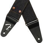 FENDER - Fender® x Wrangler® Riveted Denim Strap - Black