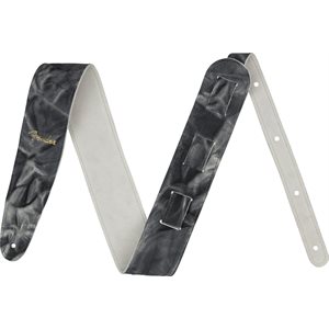 FENDER - Tie Dye Leather Strap - Black