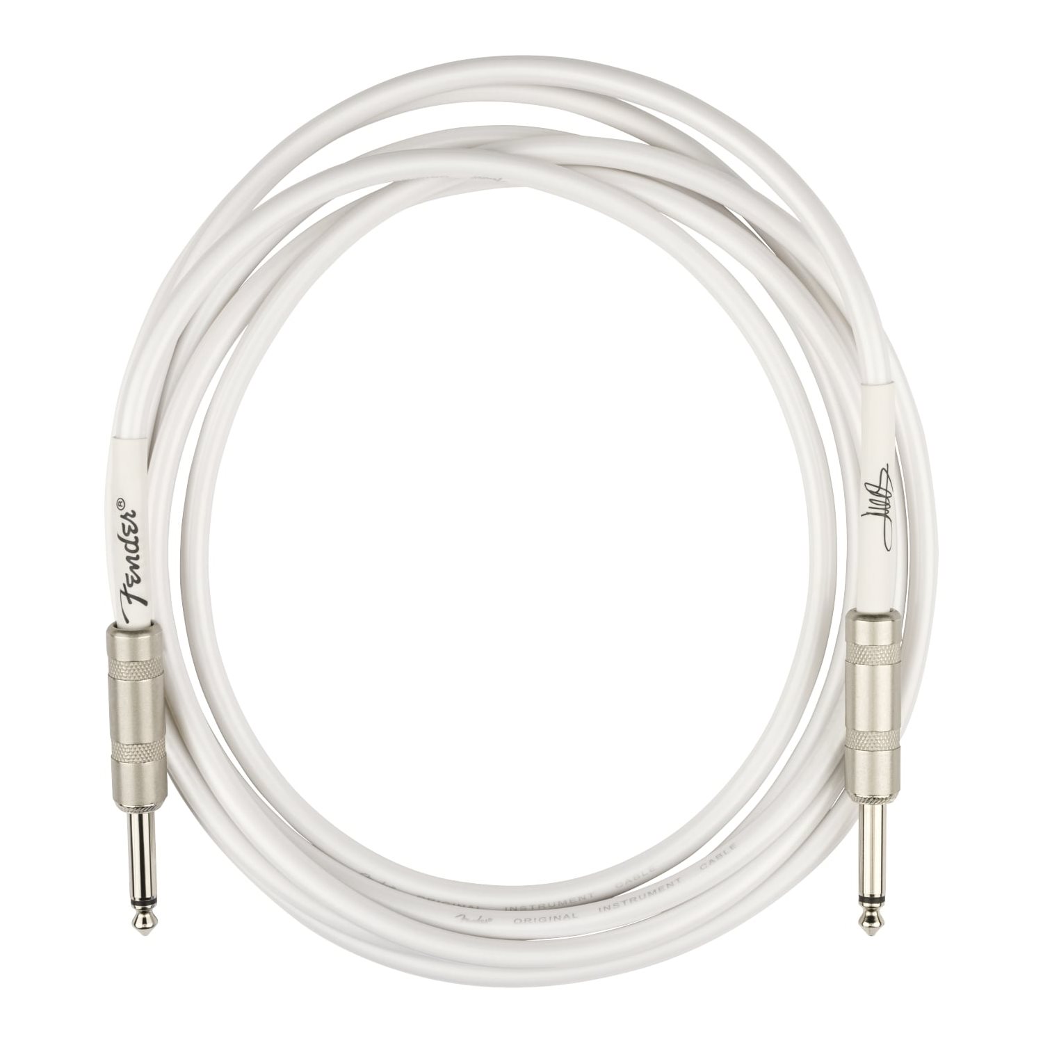 FENDER - Juanes 10' Instrument Cable - Luna White