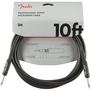FENDER - PROFESSIONAL SERIES INSTRUMENT CABLE - 10`
