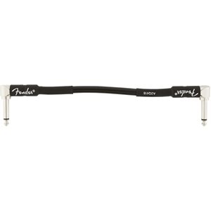 FENDER - Professional Series Patch Cable, Angle / Angle, 6'' - Black