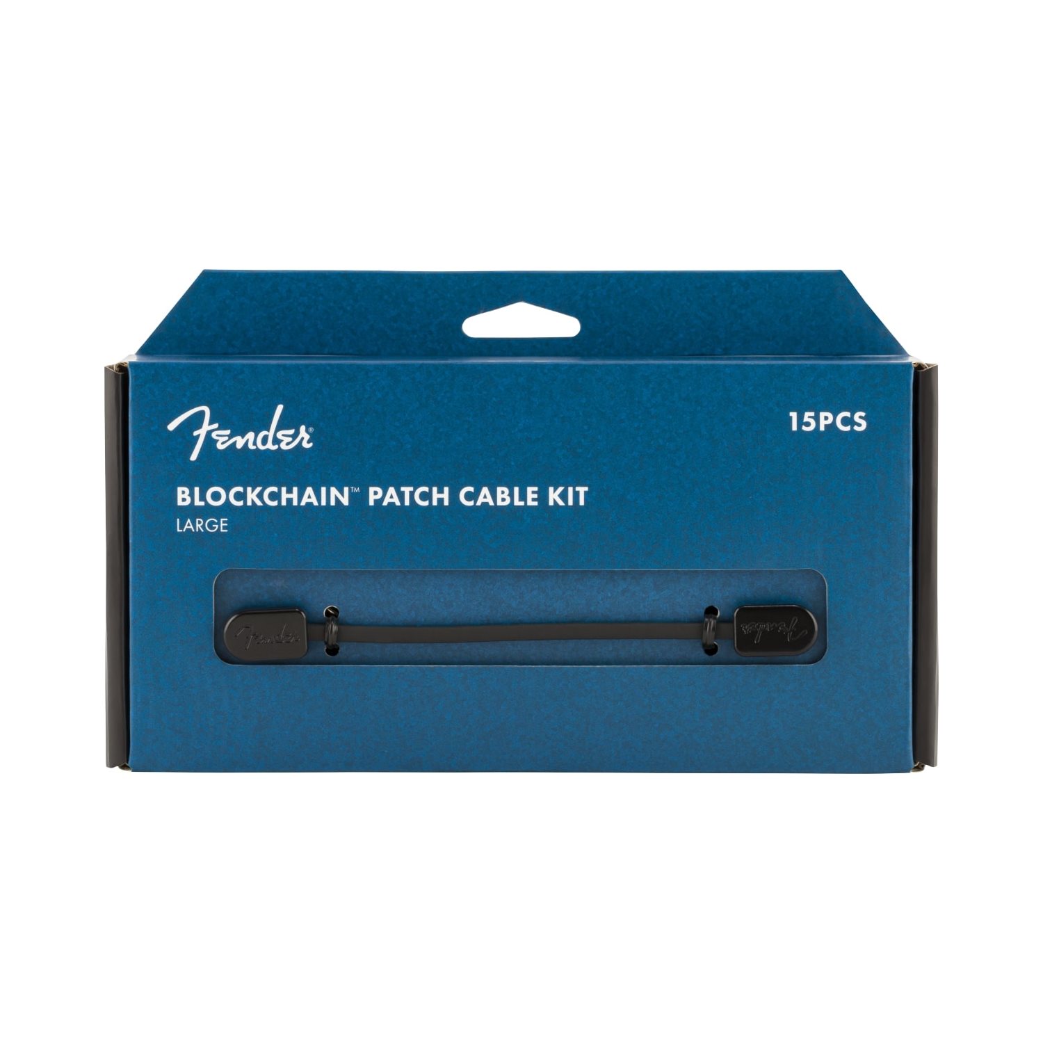 FENDER - BLOCKCHAIN PATCH CABLE - 15 CABLES KIT - RIGHT ANGLE - LARGE