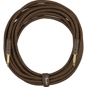FENDER - PARAMOUNT ACOUSTIC INSTRUMENT CABLE - 18.6' - brown