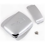 FENDER - PURE VINTAGE JAZZ BASS ASHTRAY COVER SET - chrome