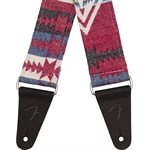 FENDER - Zion Strap, Red Aztec - 2''