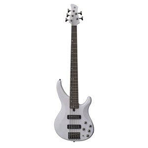 YAMAHA - TRBX505 - GUITARE BASSE ÉLECTRIQUE 5 CORDES - Translucent White