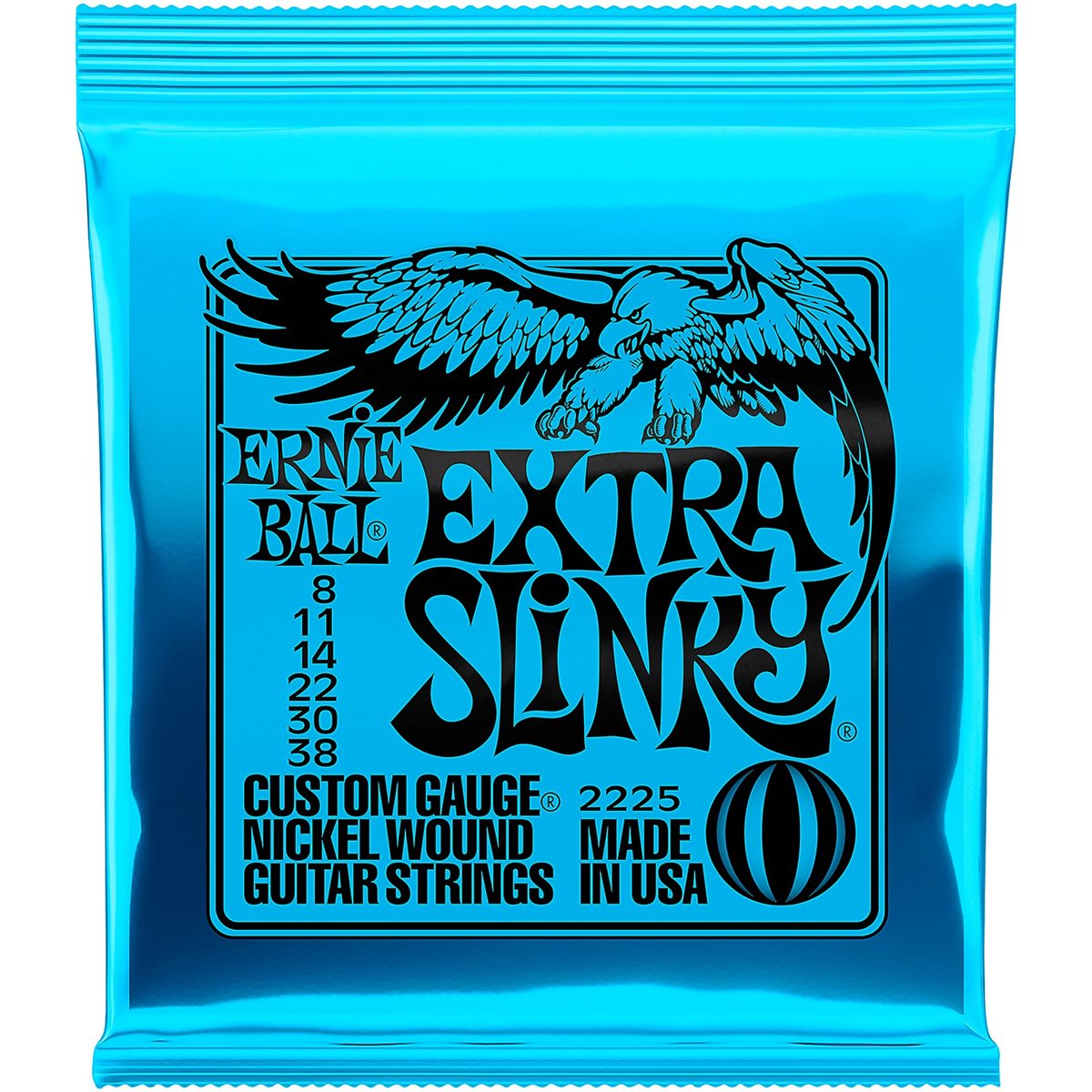 ERNIE BALL - CORDES GUITARE ÉLECTRIQUE - 8-38