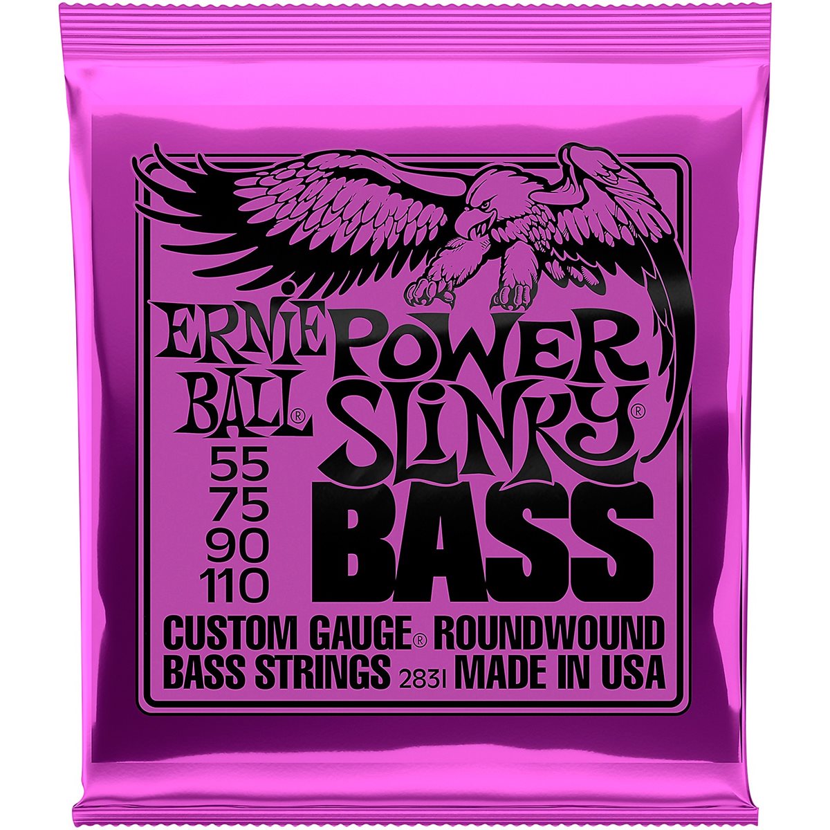 ERNIE BALL - CORDES DE BASSE - 55-110