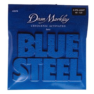 DEAN MARKLEY - Blue Steel Bass String Set - 5 strings - 45-125