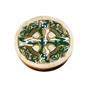 WALTON - 10AWAL-1932 - Bodhran 12" - Celtic | Gaelic Cross