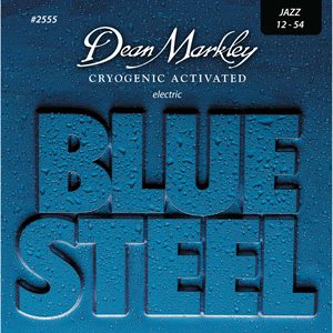 DEAN MARKLEY - Ensemble de cordes de guitare électrique Blue Steel 12-54