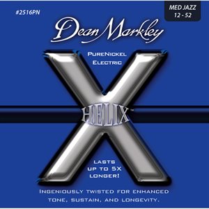 DEAN MARKLEY - Helix Pure Nickel Electric Strings - 12-52