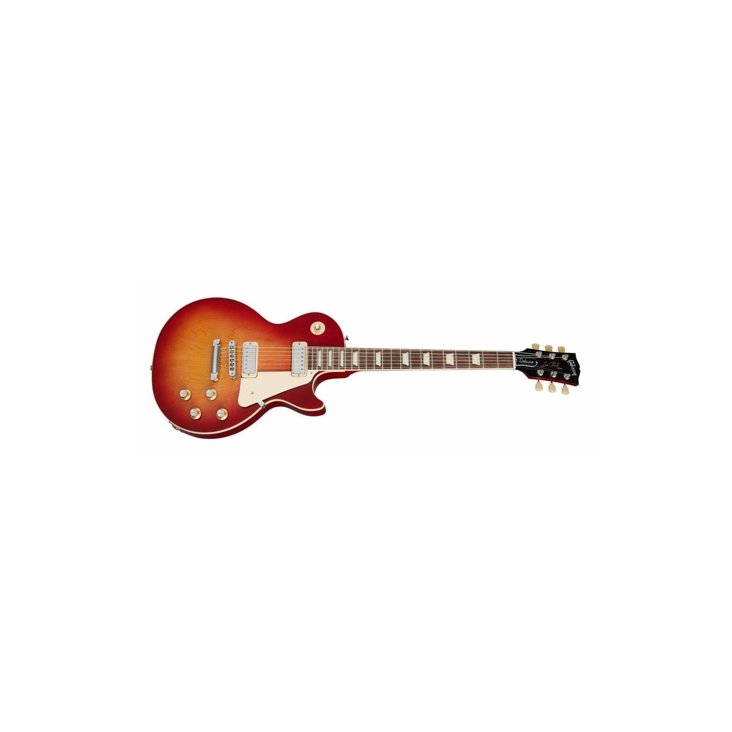 GIBSON - LPDX007CCH - Gibson Les Paul 70's Deluxe - Cherry Sunburst