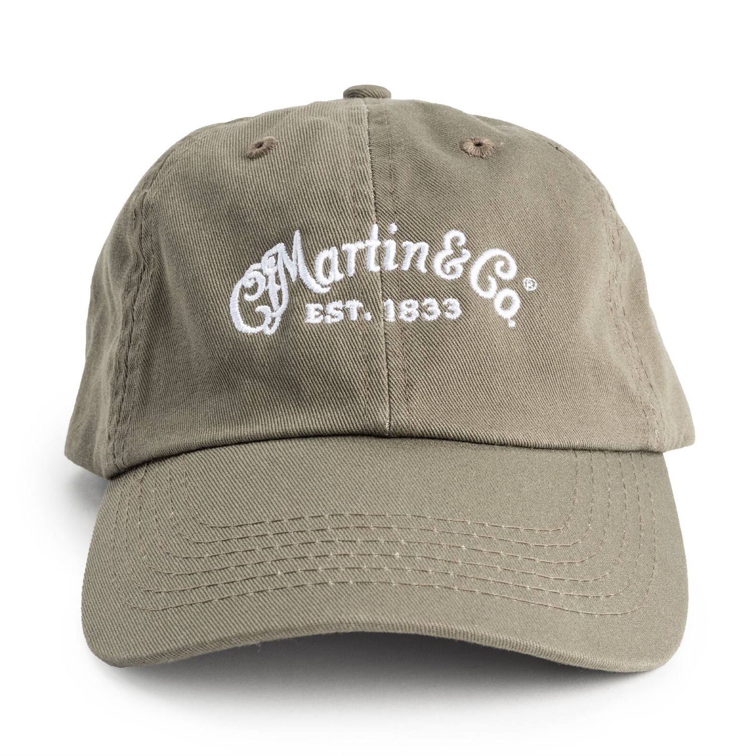 MARTIN - casquette avec logo Martin - 100% bio-lavé - Olive