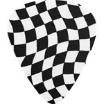 FENDER - 351 Celluloid Picks, Checkerboard, (8)