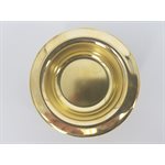 PIATTINO - 920101 - Caster Cups - BRASS - sold individually