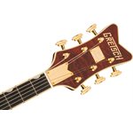 GRETSCH - G6134TGQM-59 Quilt Classic Penguin™ Édition limitée avec Bigsby®, touche en ébène - Forge Glow