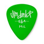 DUNLOP - 486PML - médiators de guitare GELS GREEN MEDIUM LIGHT 