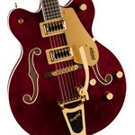 GRETSCH - G5422TG Electromatic® Classic Hollow Body Double coupe et quincaillerie dorée, touche en laurier - teinte noyer