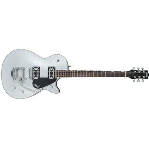 GRETSCH - G5230T ELECTROMATIC® JET™ FT SINGLE-CUT WITH BIGSBY, Touche en noyer noir - Airline Silver